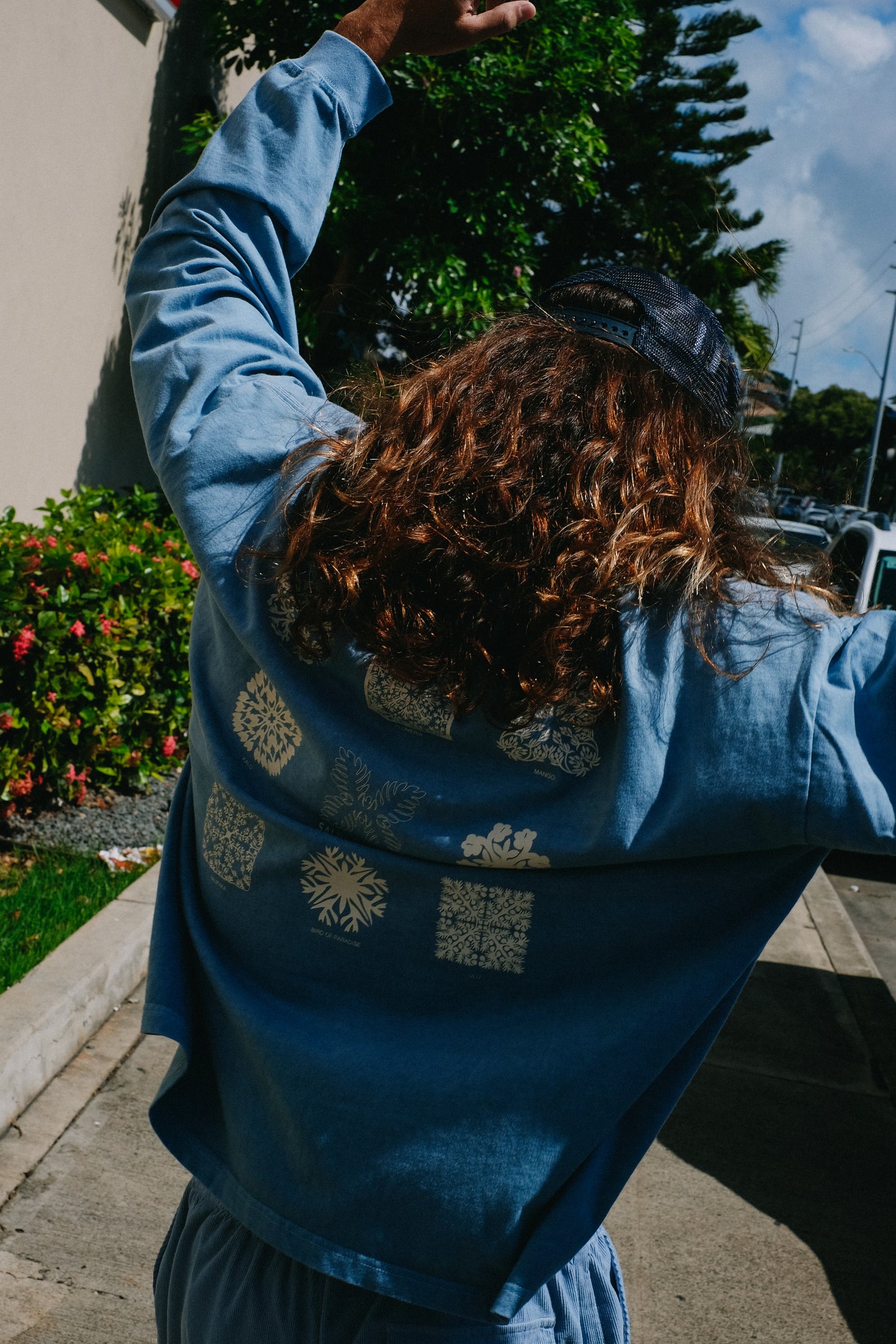 Pigment L/S Tee(Hawaiian Quilting)【NEW Color!!!】