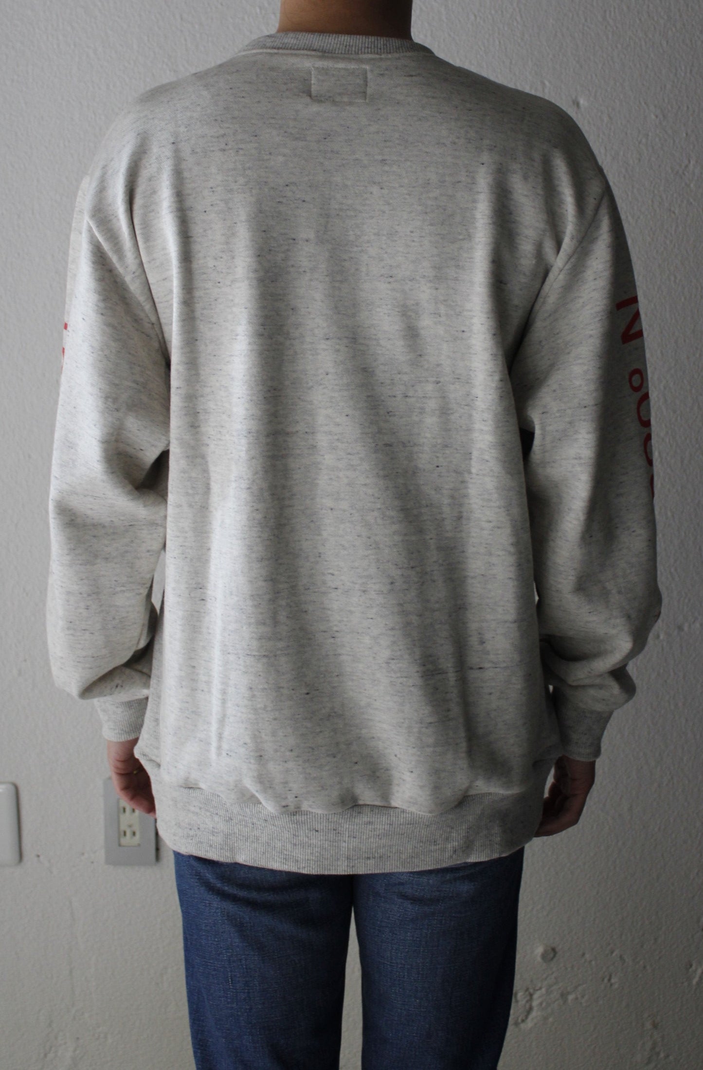 French Terry Crew neck(Lat&Long)