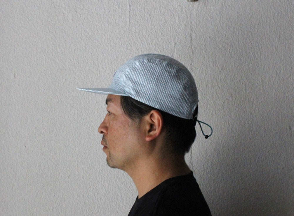 Bungee Cord Cap (seersucker)