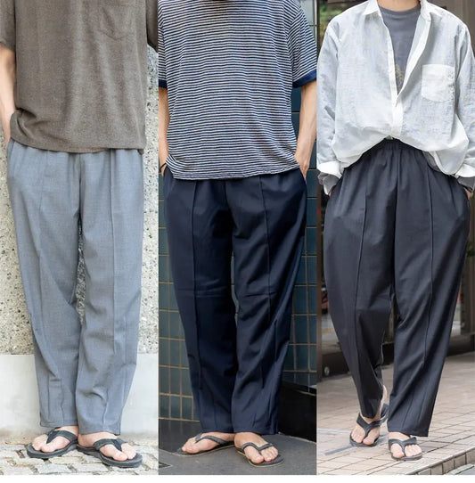 melple 26AWがスタート。第一弾は夏を快適に過ごす「Venice Pants」です。