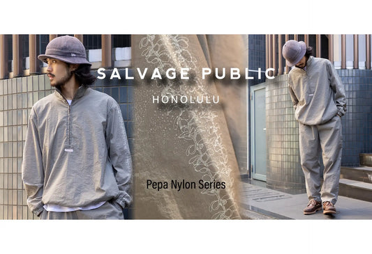 街でも、アクティブなシーンでも。SALVAGE PUBLIC「Pepa Nylon」