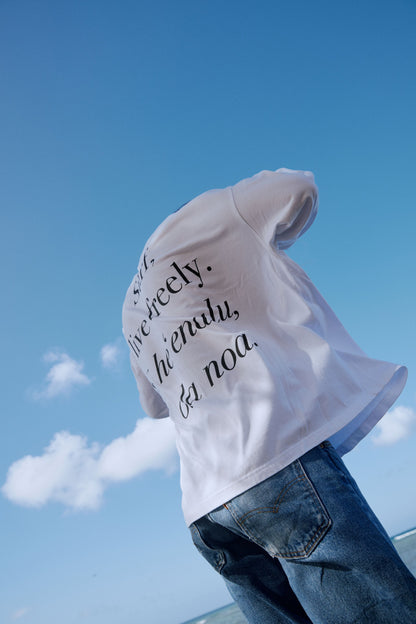 L/S Tee (Surf live freely)