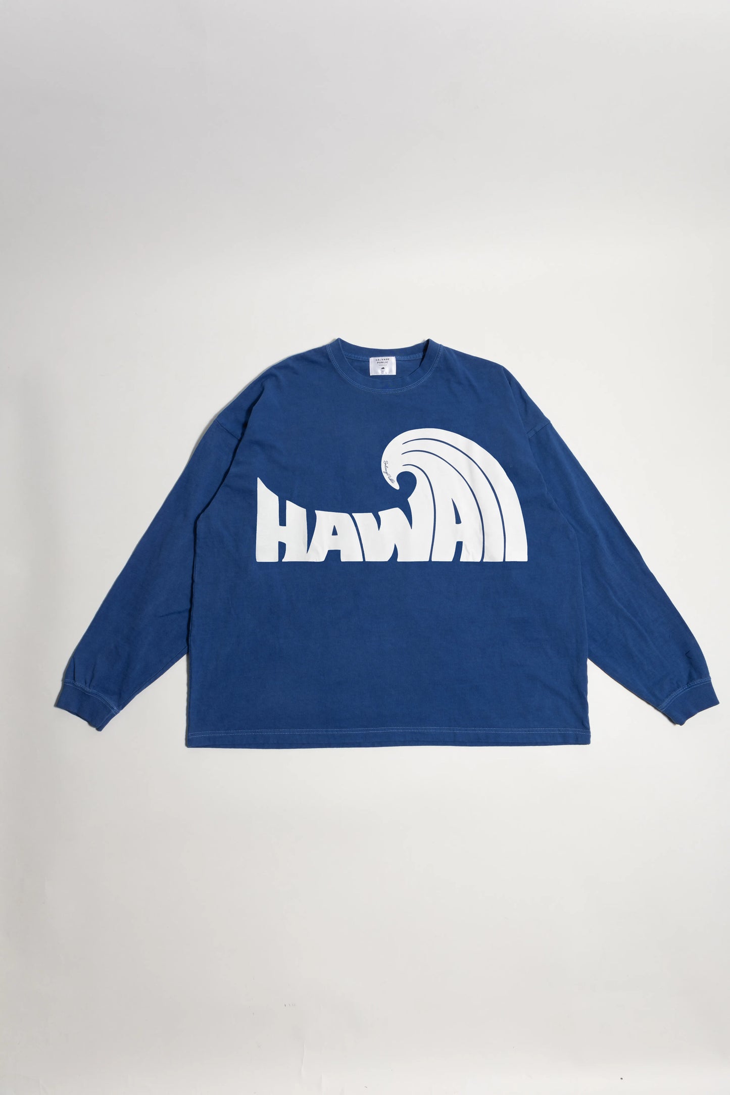 Pigment L/S Tee(HAWAII Wave)