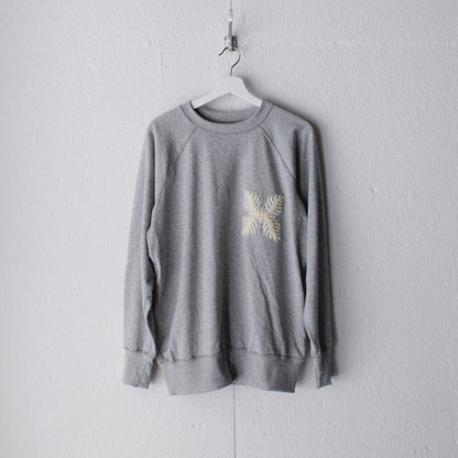 French Terry Crew neck (Laua'e Embroidery)