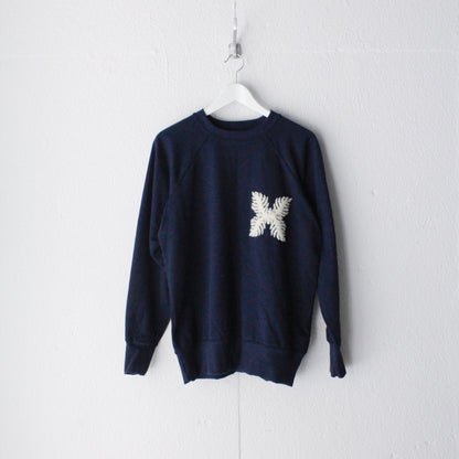 French Terry Crew neck (Laua'e Embroidery)