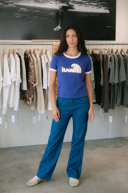 【Hawaii Limited】WOMEN'S T-SHIRT(Hawaii Wave)