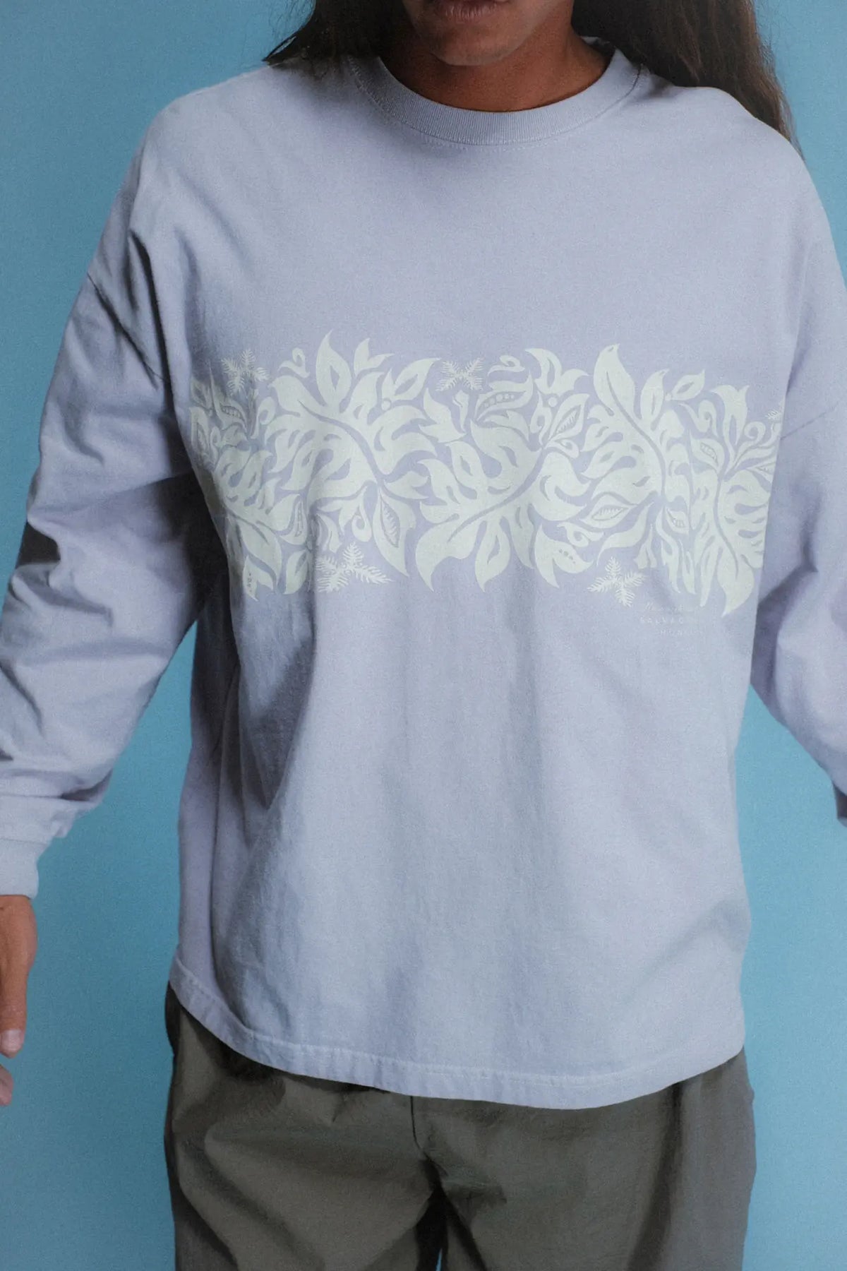 Pigment L/S Tee(Laua'e Border)