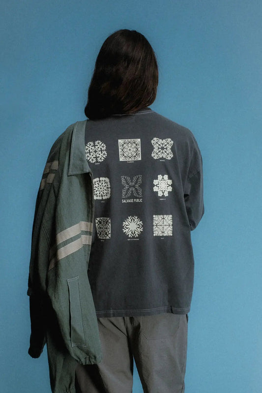 Pigment L/S Tee(Hawaiian Quilting)【NEW Color!!!】