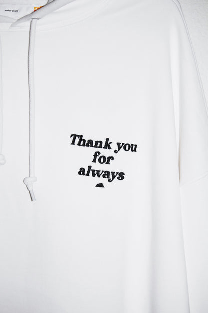 melple×SALVAGE PUBLIC／Thank you Hoodie