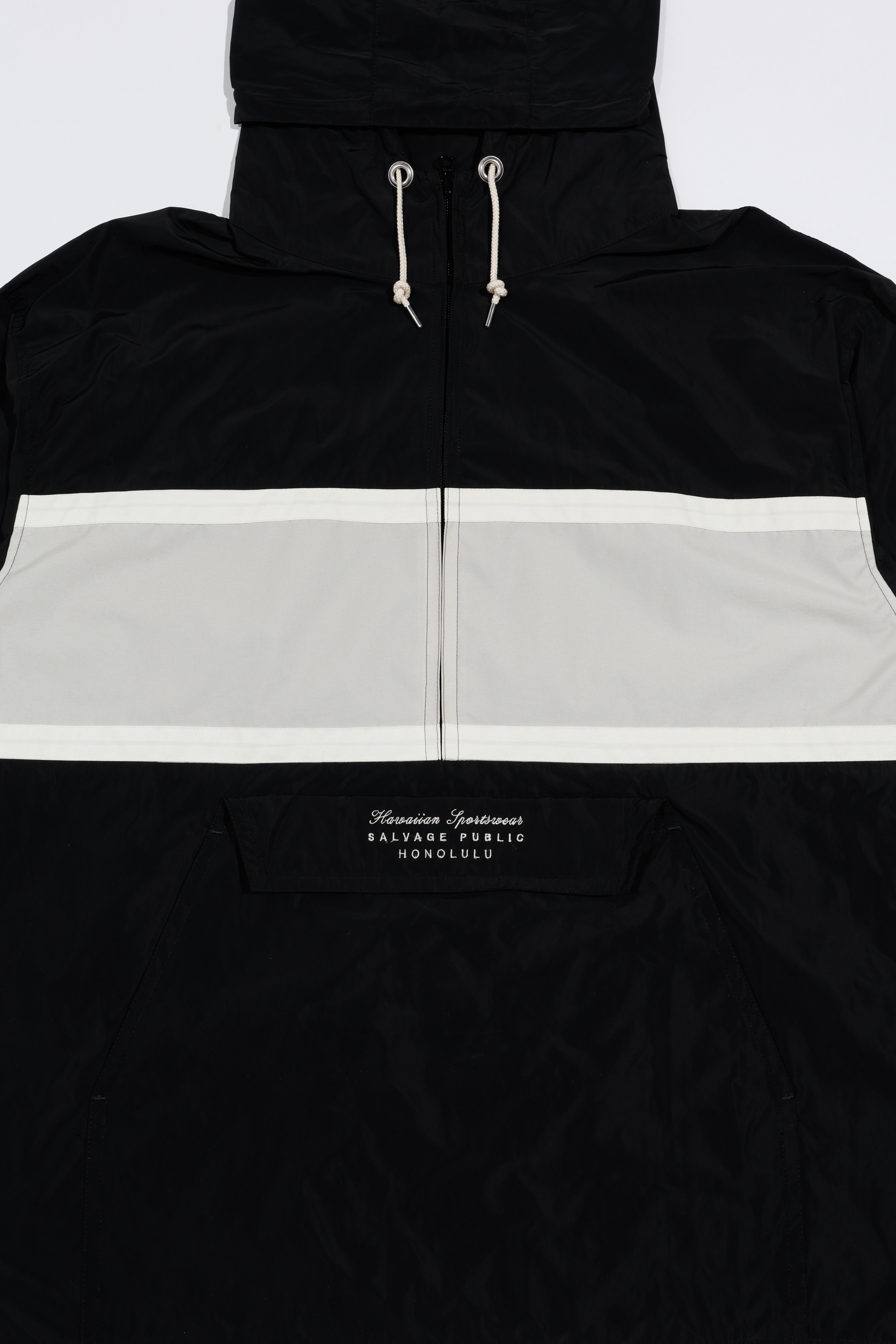 Stripe Anorak Jacket – SLOW TEMPO