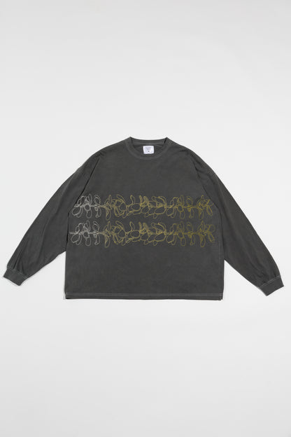 Pigment L/S Tee(Double Lei)