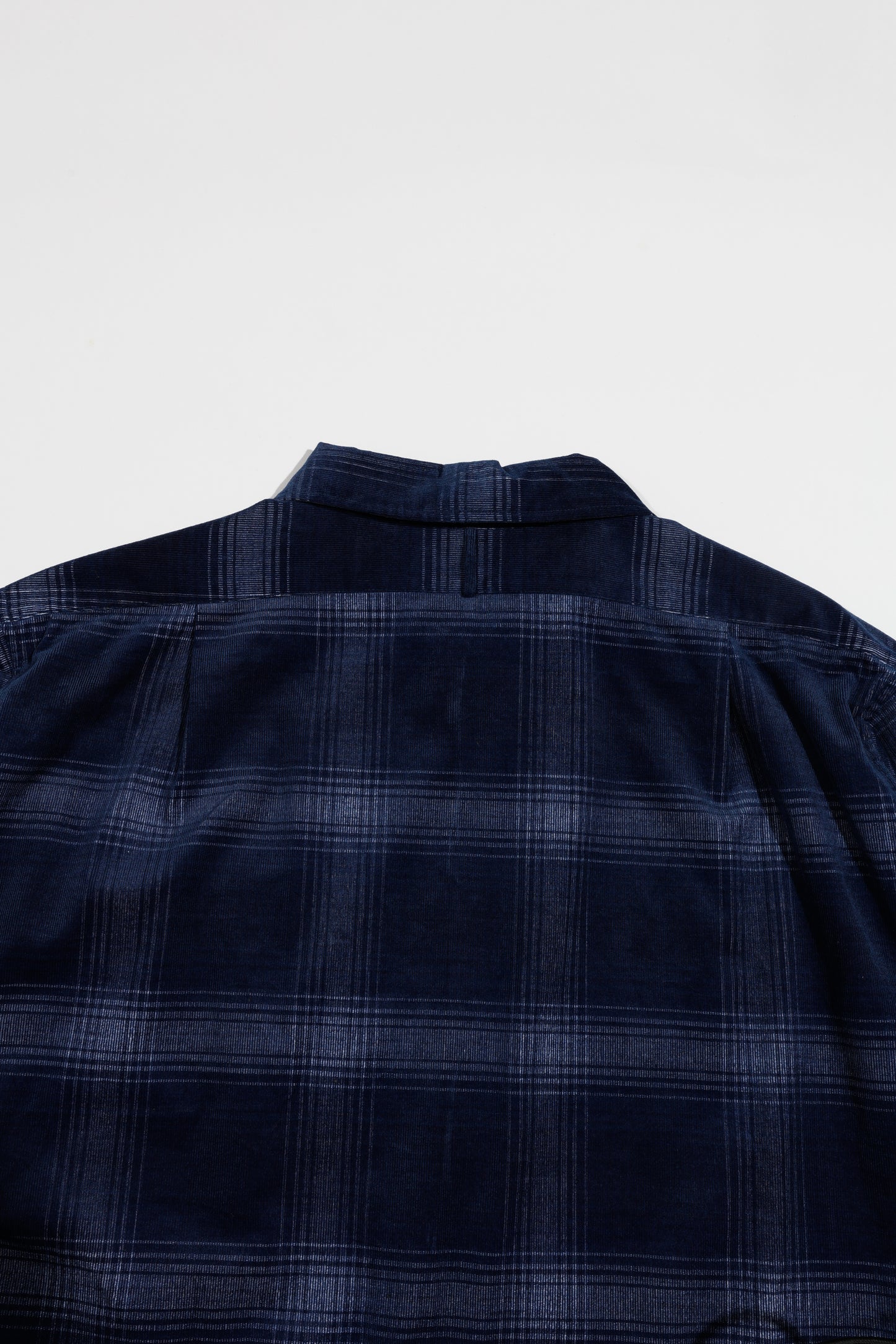 Indigo Corduroy Zip Jacket