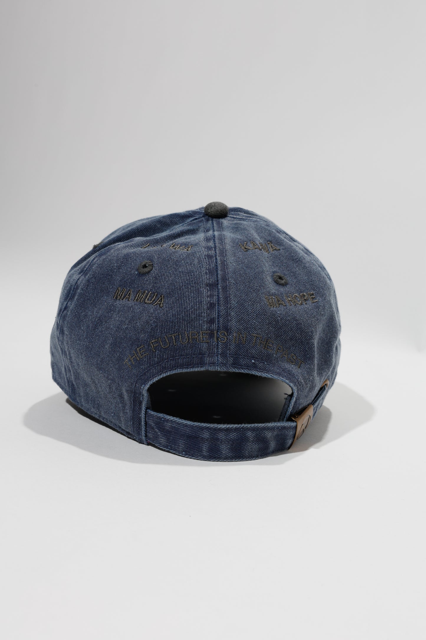 Baseball Two Tone Cap (DH Lether Patch/Back EMB)