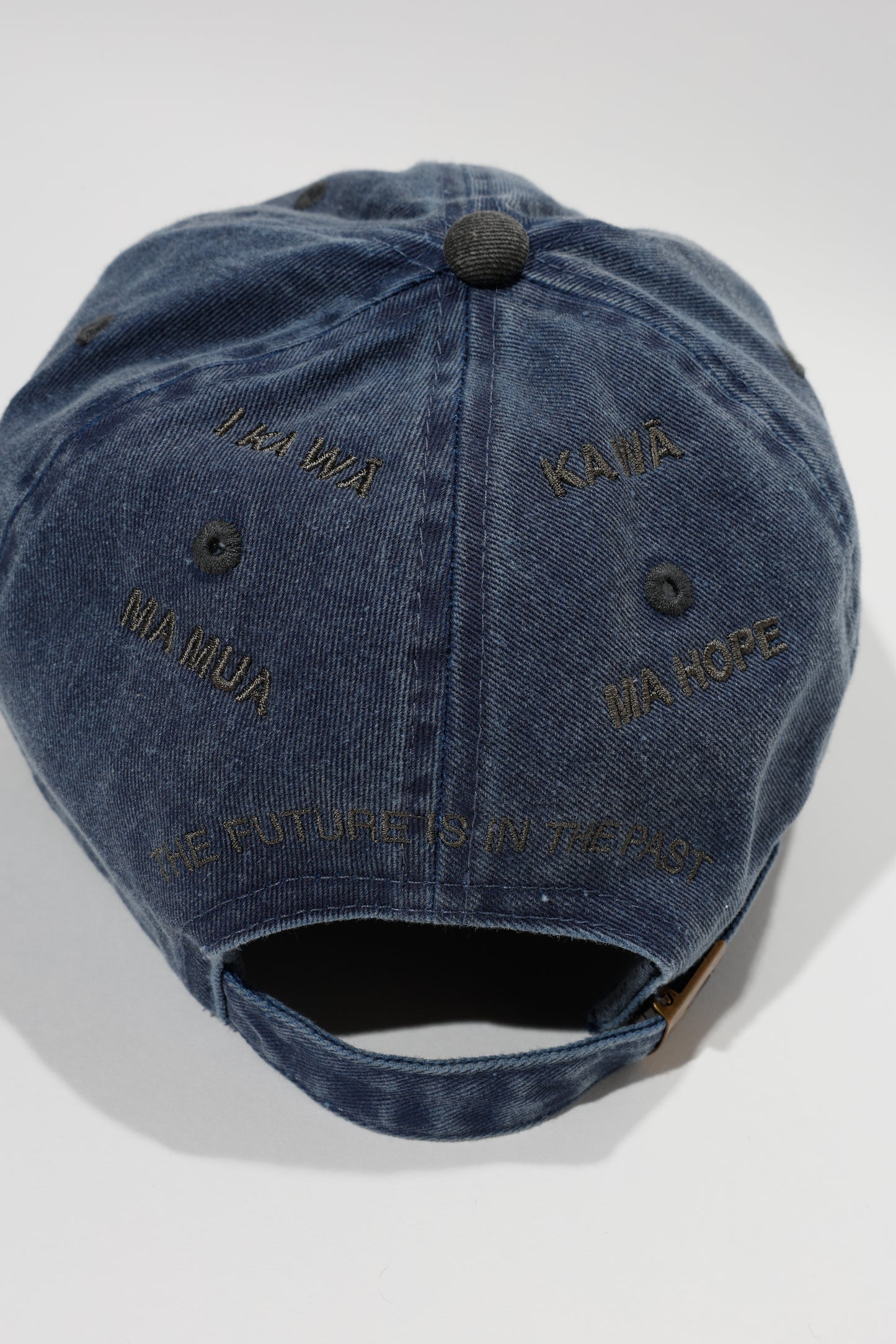 Baseball Two Tone Cap (DH Lether Patch/Back EMB)