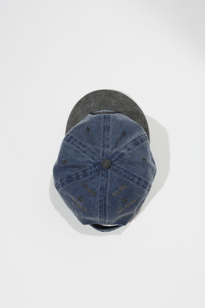Baseball Two Tone Cap (DH Lether Patch/Back EMB)