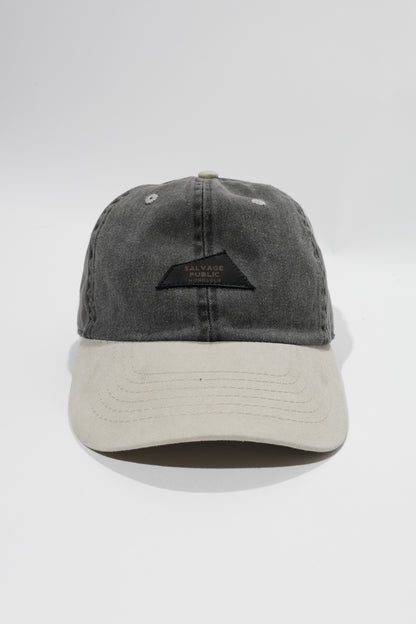 Baseball Two Tone Cap (DH Lether Patch/Back EMB)