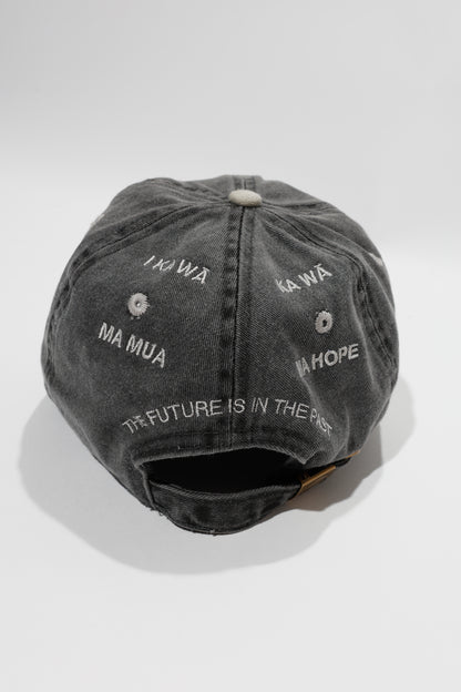Baseball Two Tone Cap (DH Lether Patch/Back EMB)
