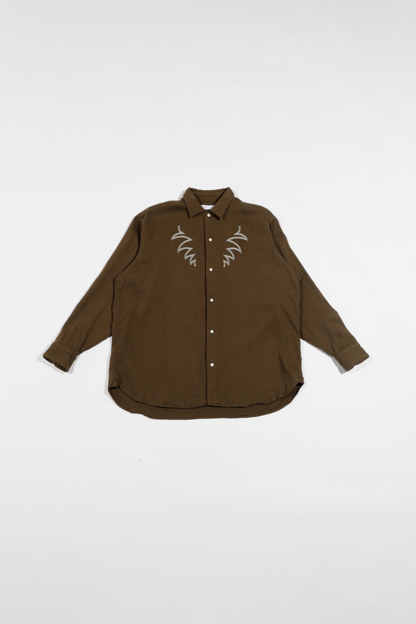 Sebastian Western Shirts(Herringbone）