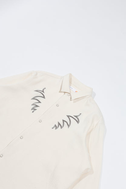 Sebastian Western Shirts(Herringbone）