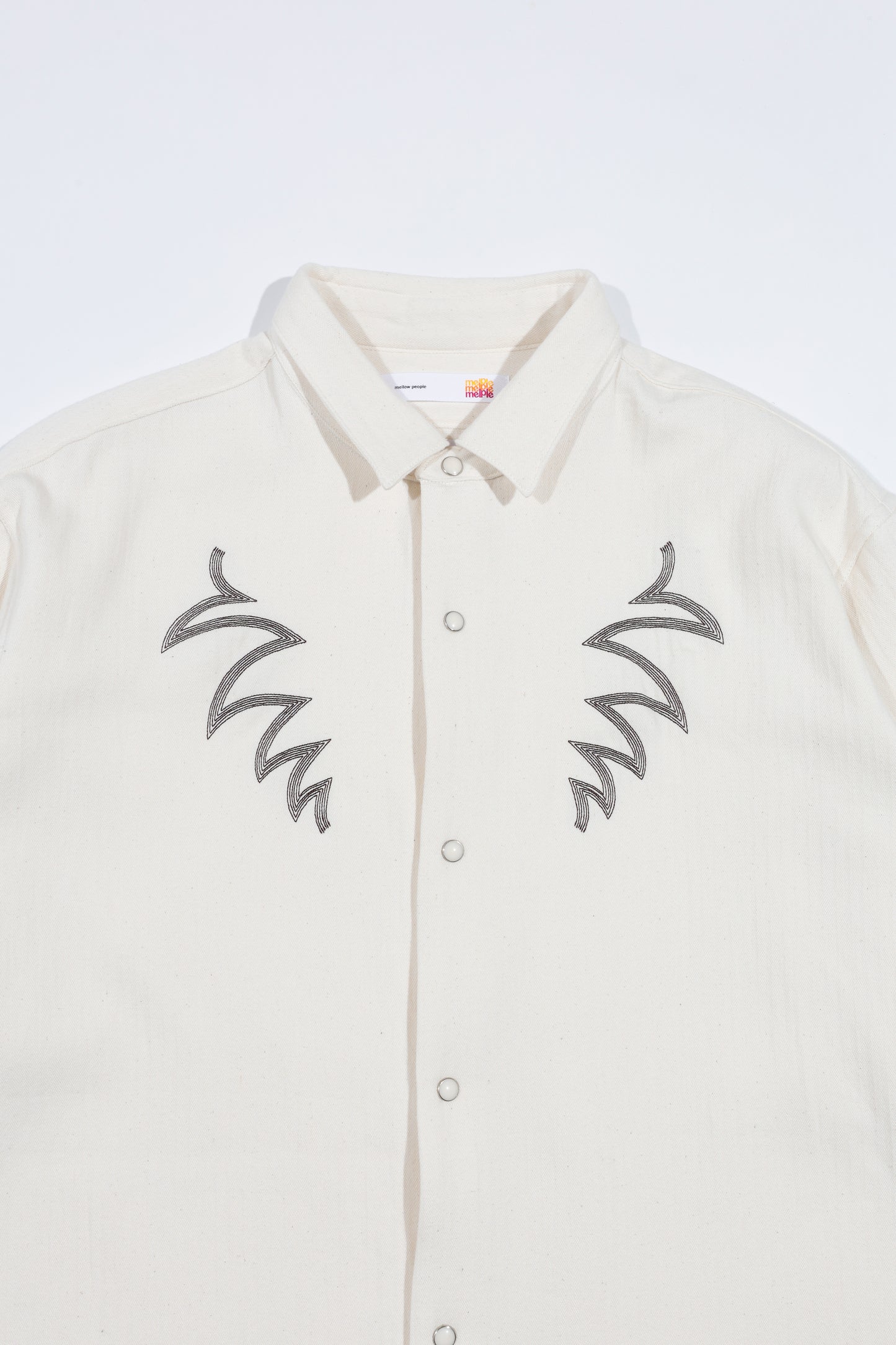 Sebastian Western Shirts(Herringbone）