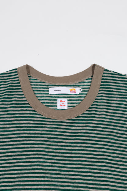 Seaview Linen Ringer S/S