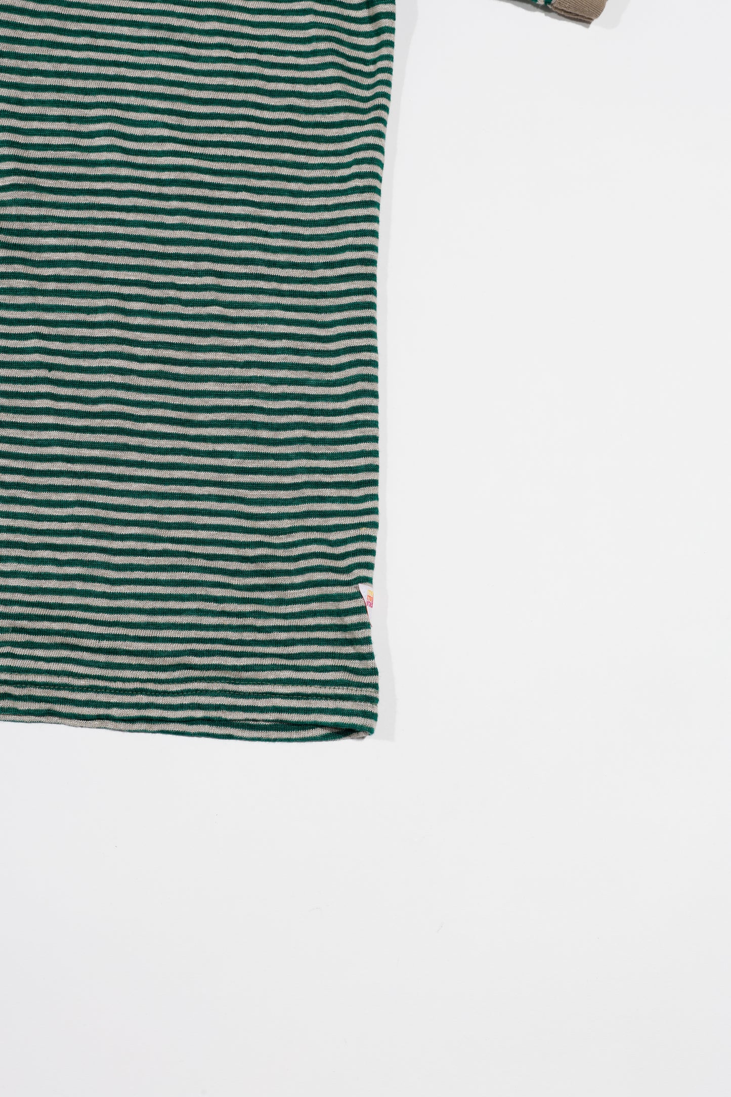 Seaview Linen Ringer S/S