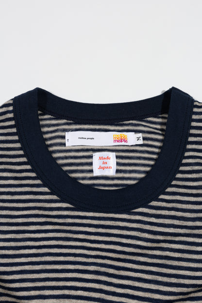 Seaview Linen Ringer S/S
