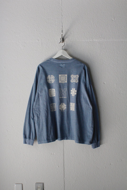 Pigment L/S Tee(Hawaiian Quilting)