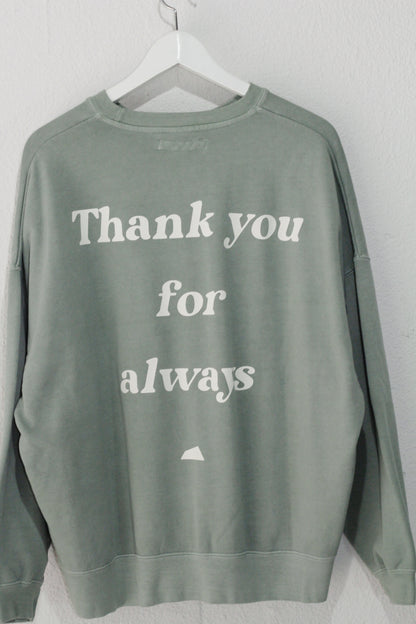 Pasadena Crewneck Sweat（Thank you）