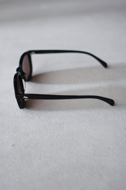 MALU (Black with Light Brown Lenses)