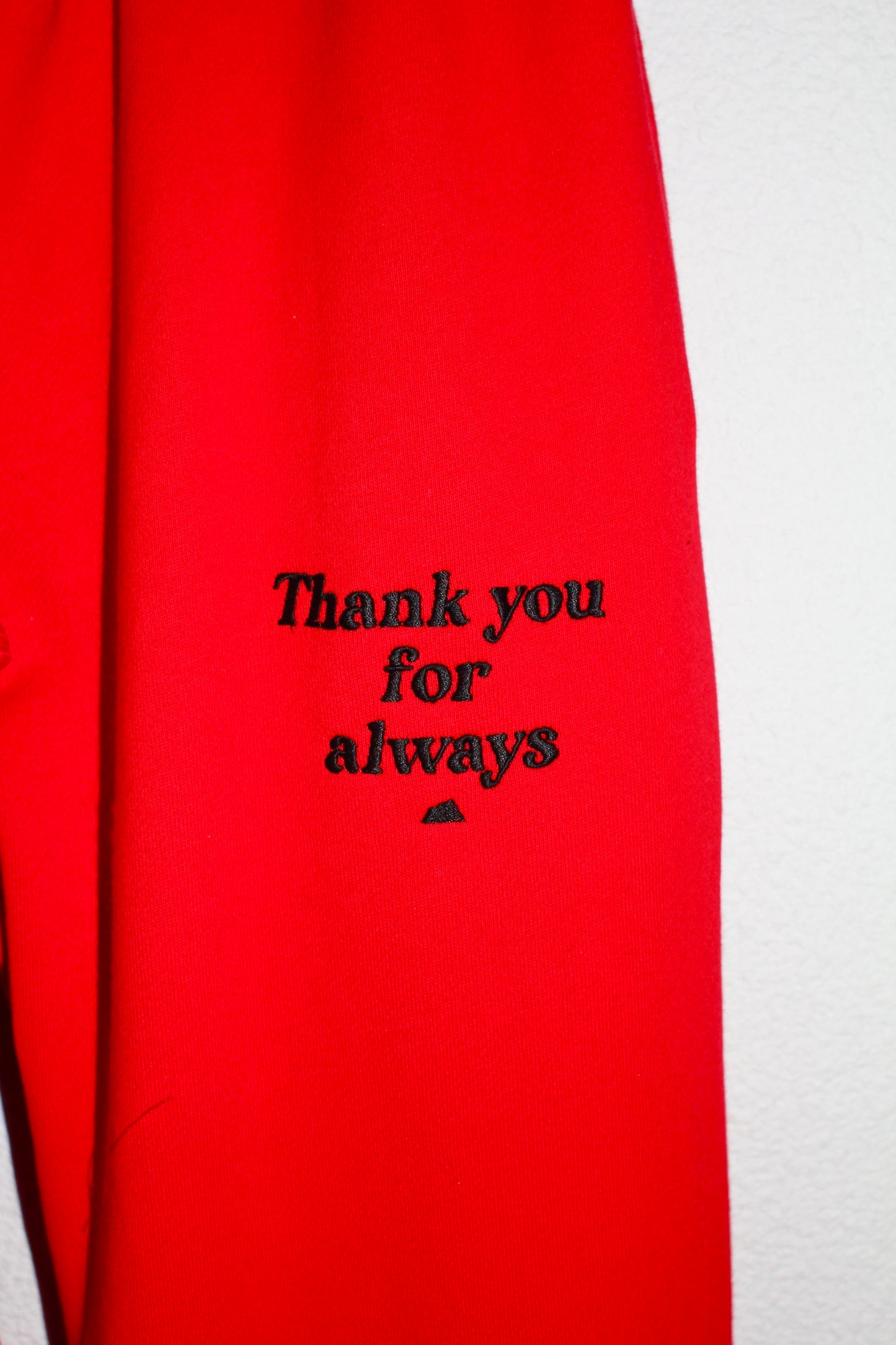 melple×SALVAGE PUBLIC／Thank you Sweat pants