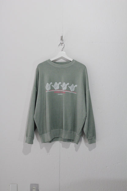 Pasadena Crewneck Sweat（Hang Loose）