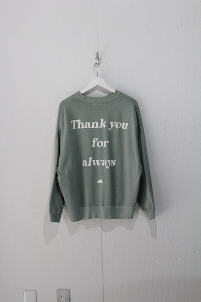 Pasadena Crewneck Sweat（Thank you）