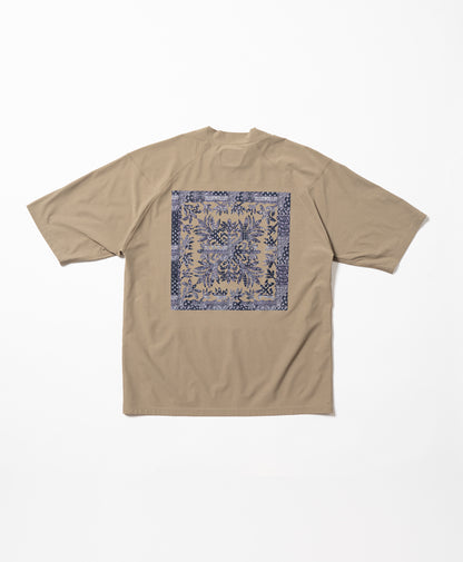 SURF Mockneck S/S (TI LEAF Paisley)
