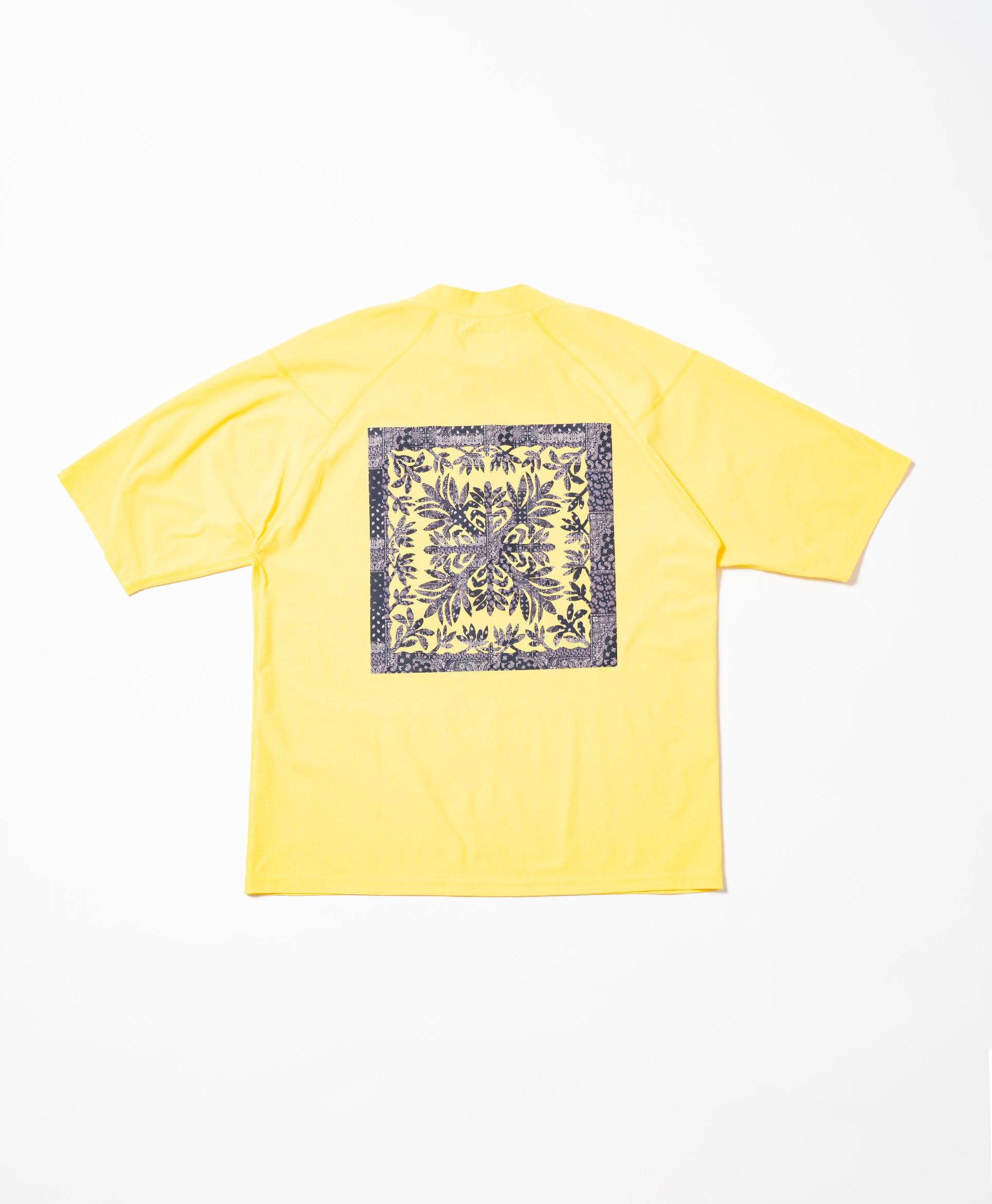 SURF Mockneck S/S (TI LEAF Paisley) – SLOW TEMPO