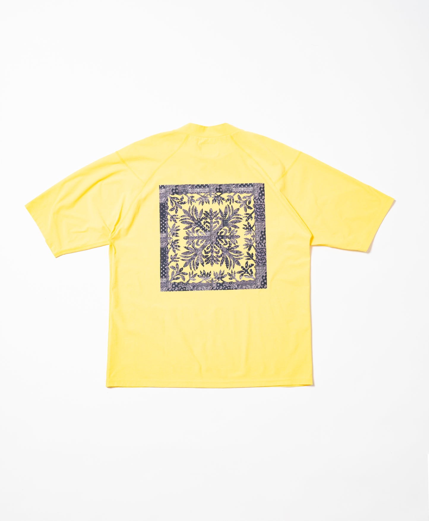 SURF Mockneck S/S (TI LEAF Paisley)