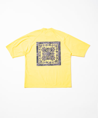 SURF Mockneck S/S (TI LEAF Paisley)