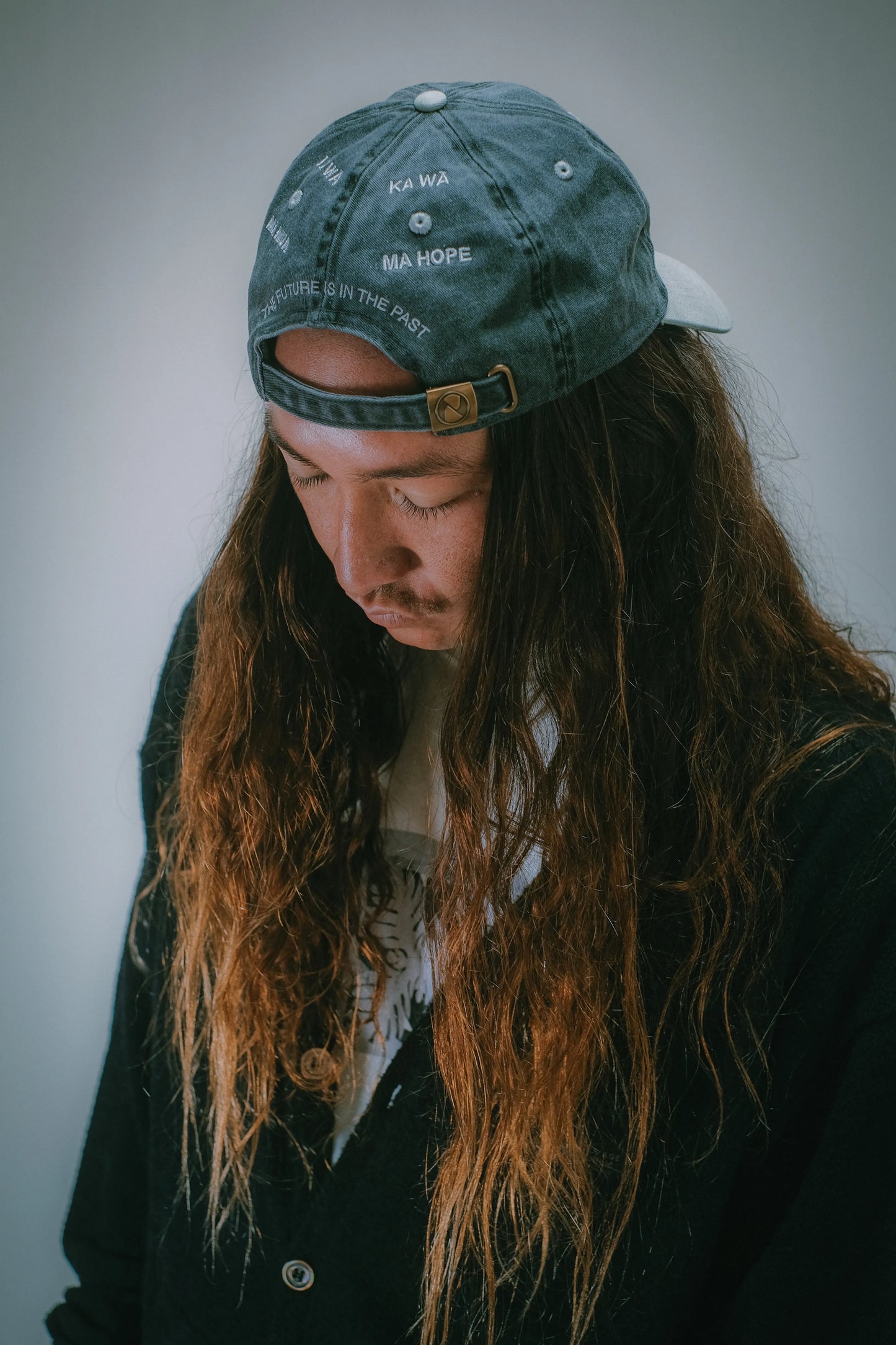 Baseball Two Tone Cap (DH Lether Patch/Back EMB)