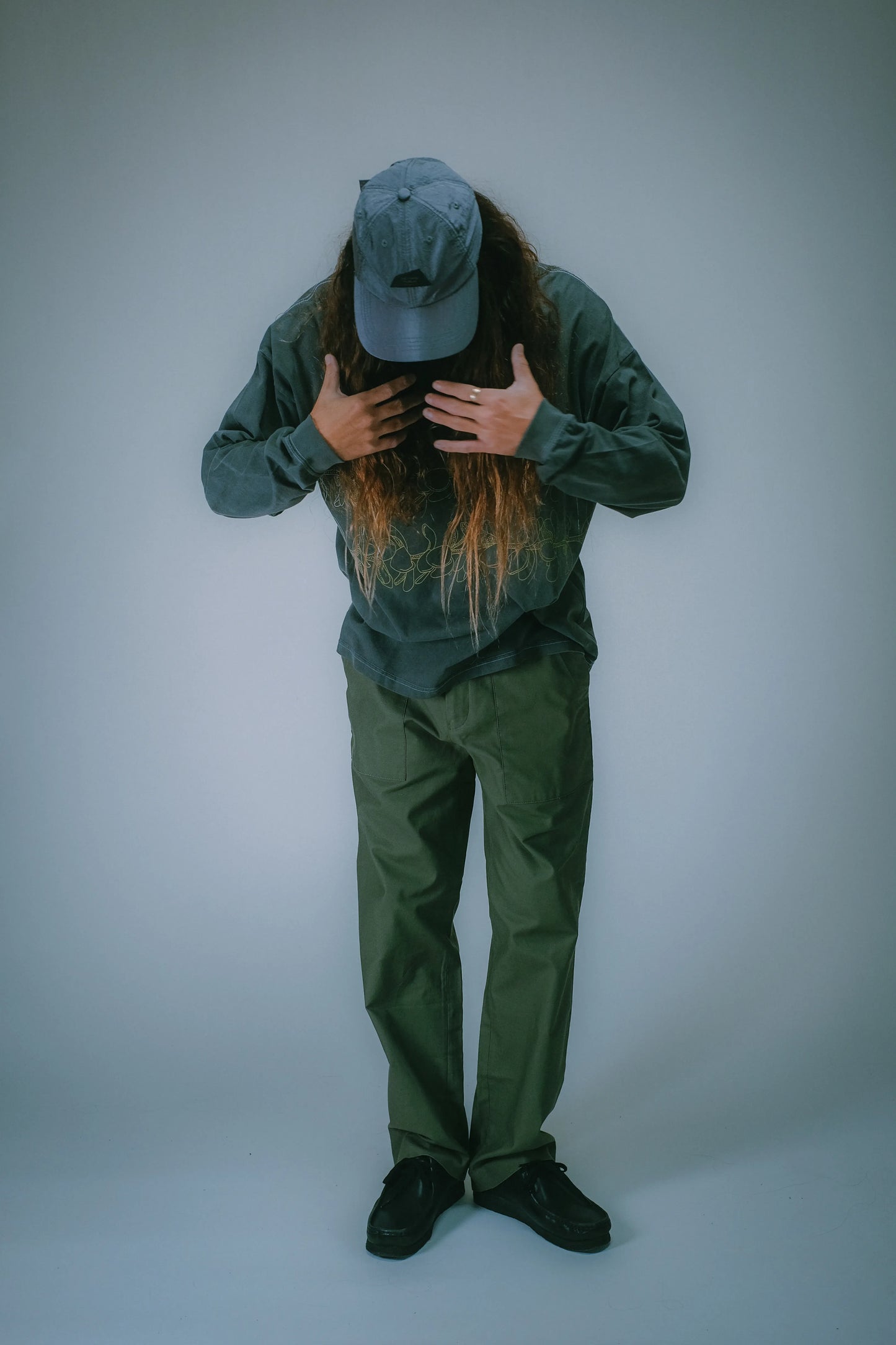 Pigment L/S Tee(Double Lei)