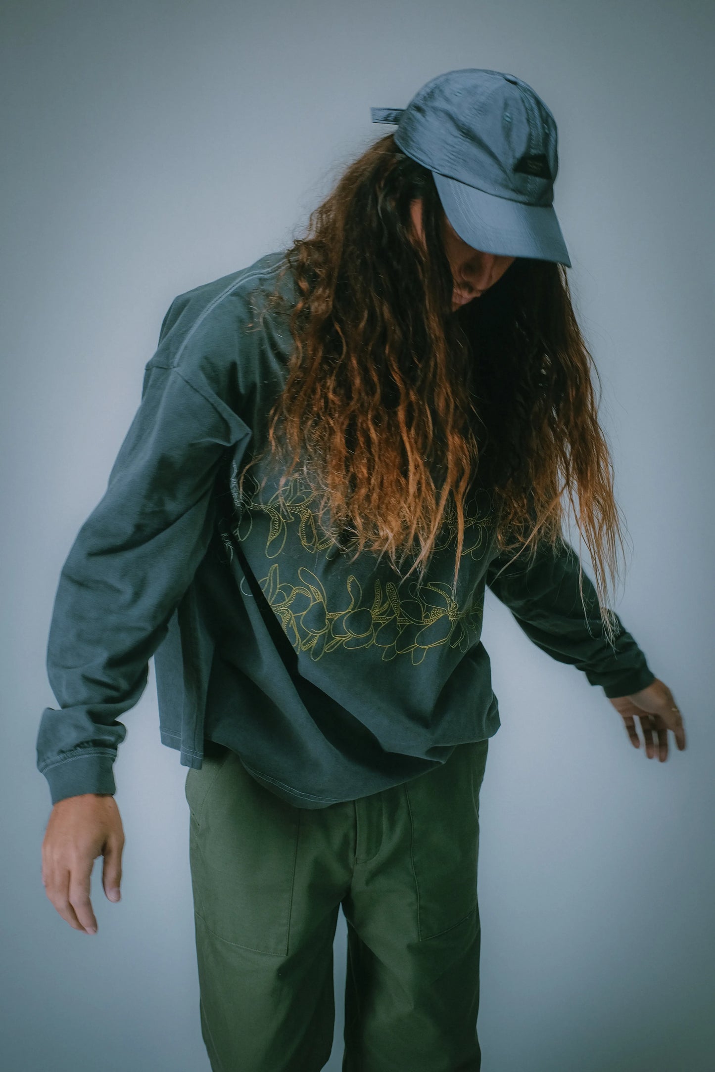 Pigment L/S Tee(Double Lei)