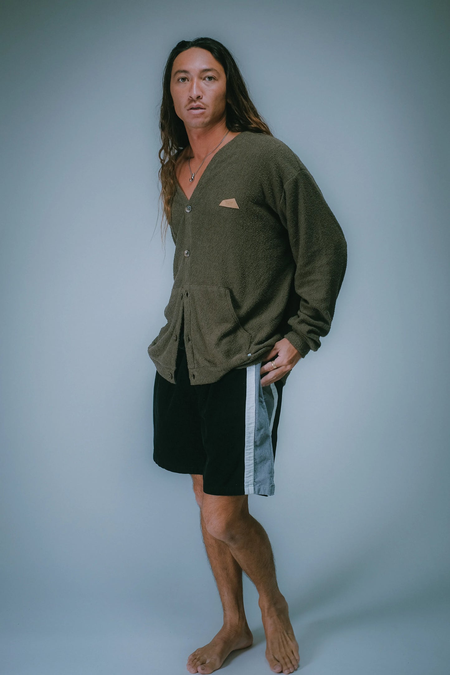 Auahi Corduroy Stripe Shorts