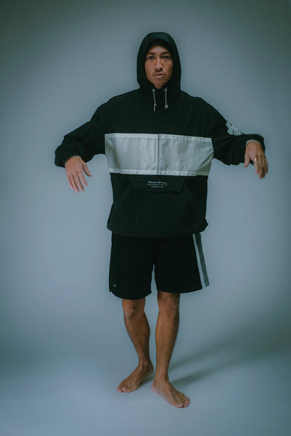 Stripe Anorak Jacket