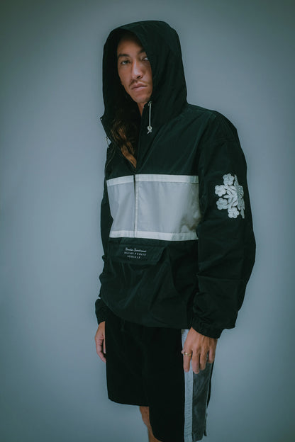 Stripe Anorak Jacket