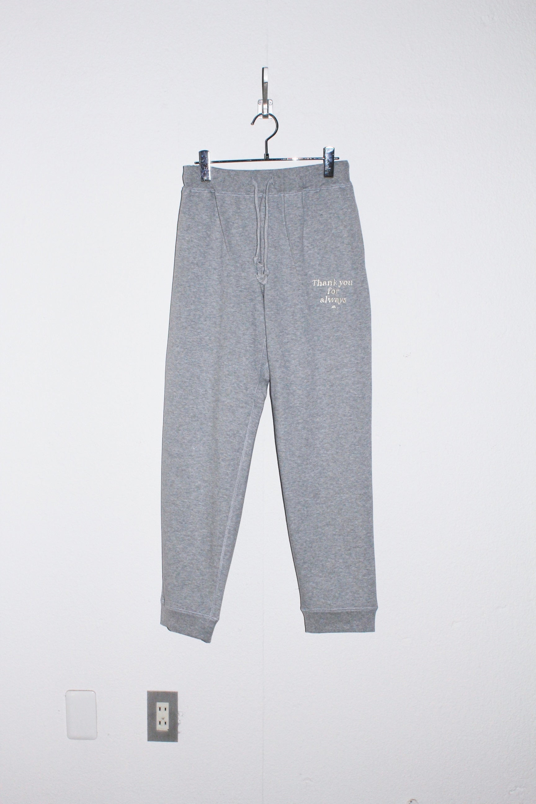 melple×SALVAGE PUBLIC／Thank you Sweat pants