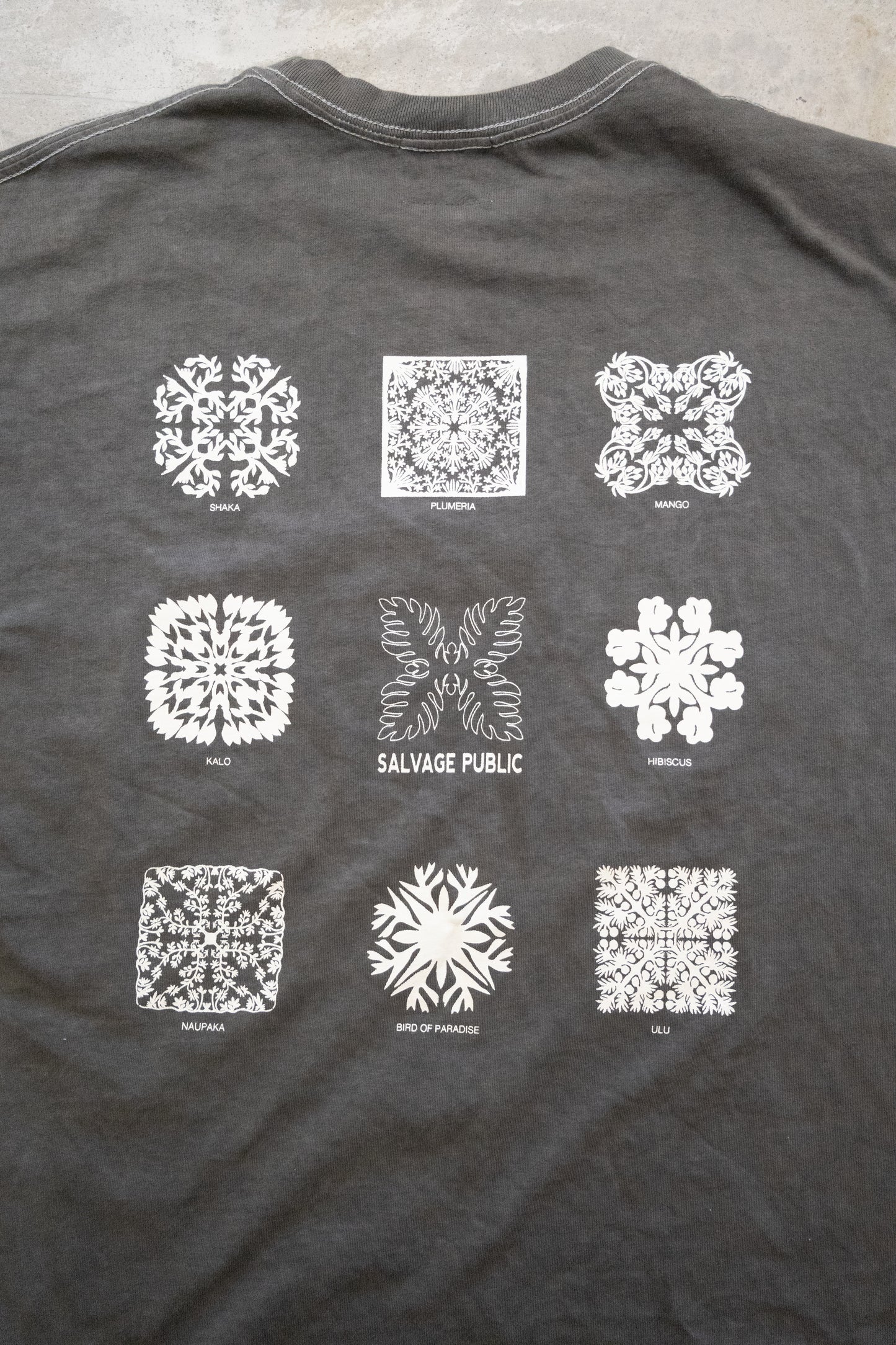 Pigment L/S Tee(Hawaiian Quilting)【NEW Color!!!】