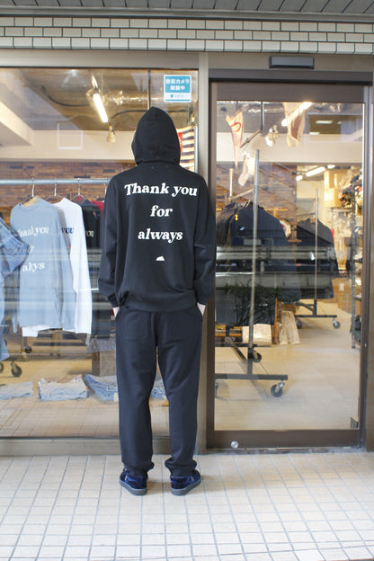 melple×SALVAGE PUBLIC／Thank you Hoodie