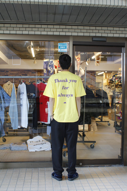 【予約販売】melple×SALVAGE PUBLIC　Thank you S/S Tee