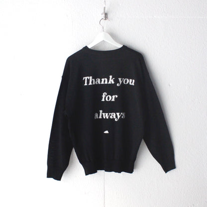 Redondo Crewneck Knit（Thank you）