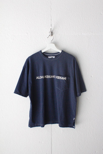 E Denim Jersey Pocket Tee