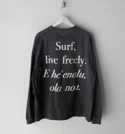 L/S Tee (Surf live freely)